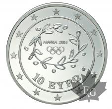 GRECE-2004-10 EURO-JEUX OLYMPIQUES-PROOF-
