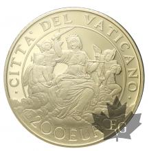 VATICAN-2016-200 EURO OR-PAPE FRANÇOIS-PROOF