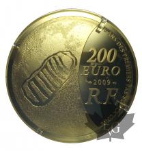 FRANCE-2009-200 EURO-ASTRONOMIE- OR BLEU-PROOF