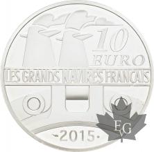 FRANCE-2015-10-Euro-GIRONDE-Grands-Navires-Français-PROOF-BE