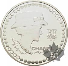 FRANCE-2008-5-Euro-COCO-CHANEL-PROOF-BE