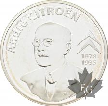 FRANCE-2008-1-Euro-1/2-ANDRE-CITROEN-PROOF-BE