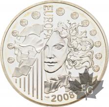 FRANCE-2008-1-Euro-1/2-EUROPA-PROOF-BE
