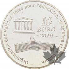 FRANCE-2010-10-Euro-TAJ-MAHAL-UNESCO-PROOF-BE