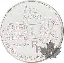 FRANCE-2006-1-Euro-1/2-Basilique-Saint-Pierre-PROOF-BE