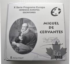ESPAGNE-2013-10-EURO-MIGUEL-DE-CERVANTES-PROOF-BE