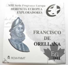 ESPAGNE-2011-10-EURO-Francisco-De-Orellana-PROOF-BE