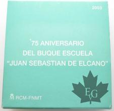 ESPAGNE-2003-10-EURO-Anniversaire-Juan-Sebastian-Elcado-PROOF-BE