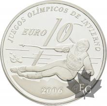 ESPAGNE-2005-10-EURO-Jeux-Olimpiques-2006-Hiver-PROOF-BE