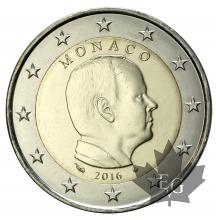 MONACO-2016-2 EURO Albert II-UNC