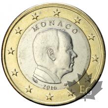 MONACO-2016-1 EURO Albert II-UNC
