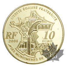 FRANCE-2006-10 EURO OR PROOF-HÔTEL DES INVALIDES