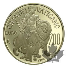 VATICAN-2017-200 EURO-LE VIRTÙ CARDINALI- PROOF