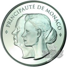MONACO-2011-10 EURO ARGENT MARIAGE PRINCE ALBERT II