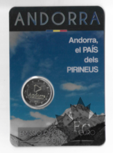 ANDORRE-2017-2-EURO-COMMEMORATIVE-EL PAIS-DELS-PIRINEUS