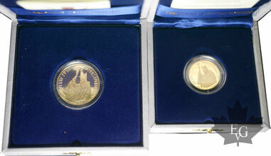 VATICAN-2003-50 &amp; 20 EURO OR-PROOF