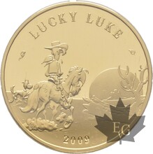 FRANCE-2009-50 EURO OR-LUCKY LUKE-PROOF