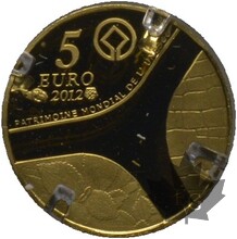 FRANCE-2012-5 EURO-EGYPTE-MONNAIE DE PARIS-PROOF