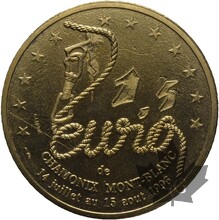 FRANCE-1.5 EURO-CHAMONIX-MONT BLANC-FDC