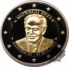 MONACO-2023-2 euro BE PROOF Monaco 2023 Centenaire Rainier III