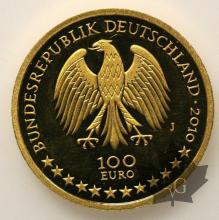 ALLEMAGNE-2010-100 EURO-PROOF