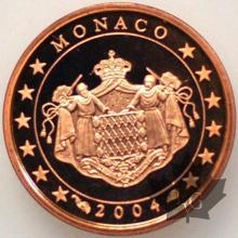 MONACO-2004-1 CENTIMES EURO-PROOF-BE