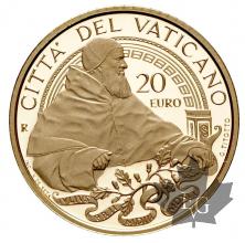 VATICAN-2013-20 EURO OR-PROOF