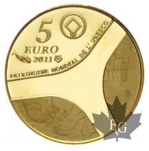 FRANCE-2011-5 EURO OR-PROOF-MONNAIE DE PARIS-VERSAILLES