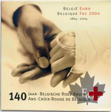 BELGIQUE-2004-Série BU 140 ans Croix rouge Belgique