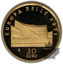 ITALIE-2005 - 20€ or - ARTI