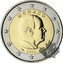 MONACO-2011- 2 EURO ALBERT II