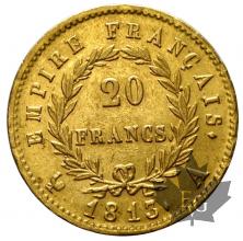France - 20 Francs or gold Napoleon Empereur-dates mixtes
