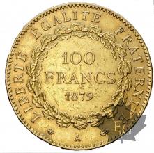 France-100 Francs-Genie-dates mixtes