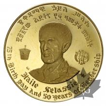Ethiopie-50 dollars or - gold