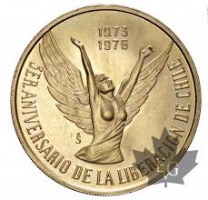 Chili-100 Pesos-Aniversario de la Liberacion