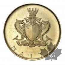 Malte-10 Pounds 1972- or-gold
