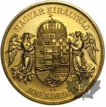 Hongrie-100 Couronnes 1908