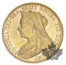Royaume Uni  - souverain-sovereign-sterlina or gold - Victoria Mature