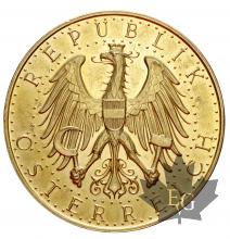 Autriche-100 Shilling or-années mixtes