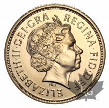 Royaume Uni - souverain or - sovereign gold - sterlina - 2010
