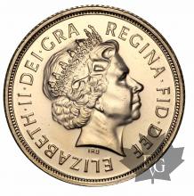 Royaume Uni - souverain or - sovereign gold - sterlina - 2011
