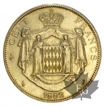 Monaco-Monnaie en or or 100 Francs de Monaco-Charles III-TTB