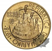 San Marino - 10 Scudi or gold