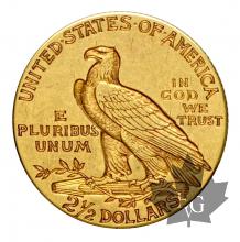 USA- 2 1/2 Dollars or indian head gold