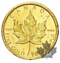 Canada- 1/10 Oz. Gold