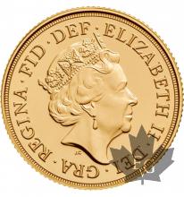 Royaume Uni - souverain or - sovereign gold - sterlina - 2017