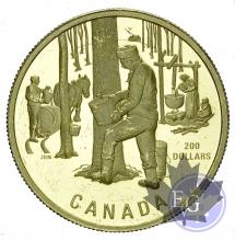 Canada-200 dollars-mixed years-dates mixtes