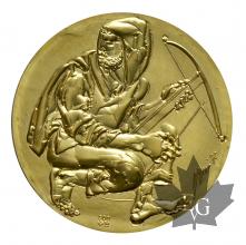 Suisse-1979-médaille en or-Luzern-FDC