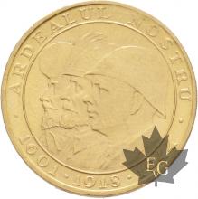 Roumanie-20-Lei or-gold-1944