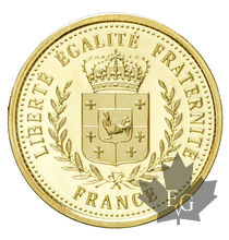 France-Médaille en or 585‰-1.57 g.